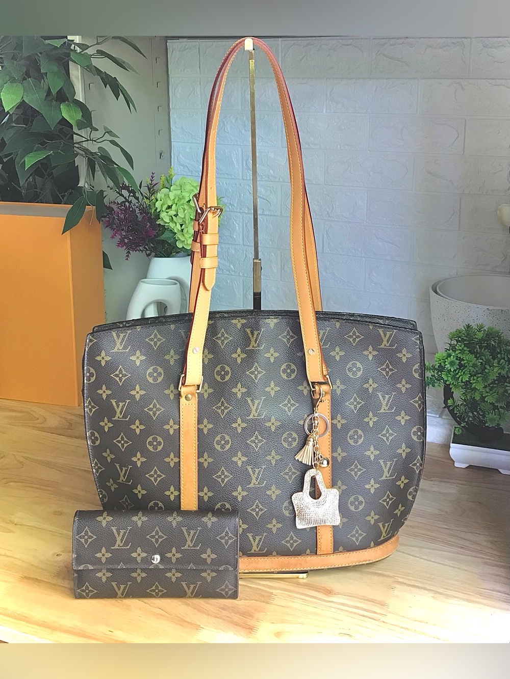 ✅LV BUNDLE DEAL LARGE BAG+LONG WALLET AUTHENTIC